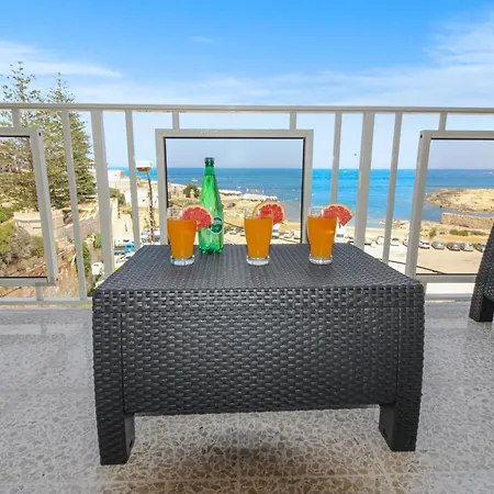 Appartement Seaview Escape I 60 Seconds To The San Ġiljan